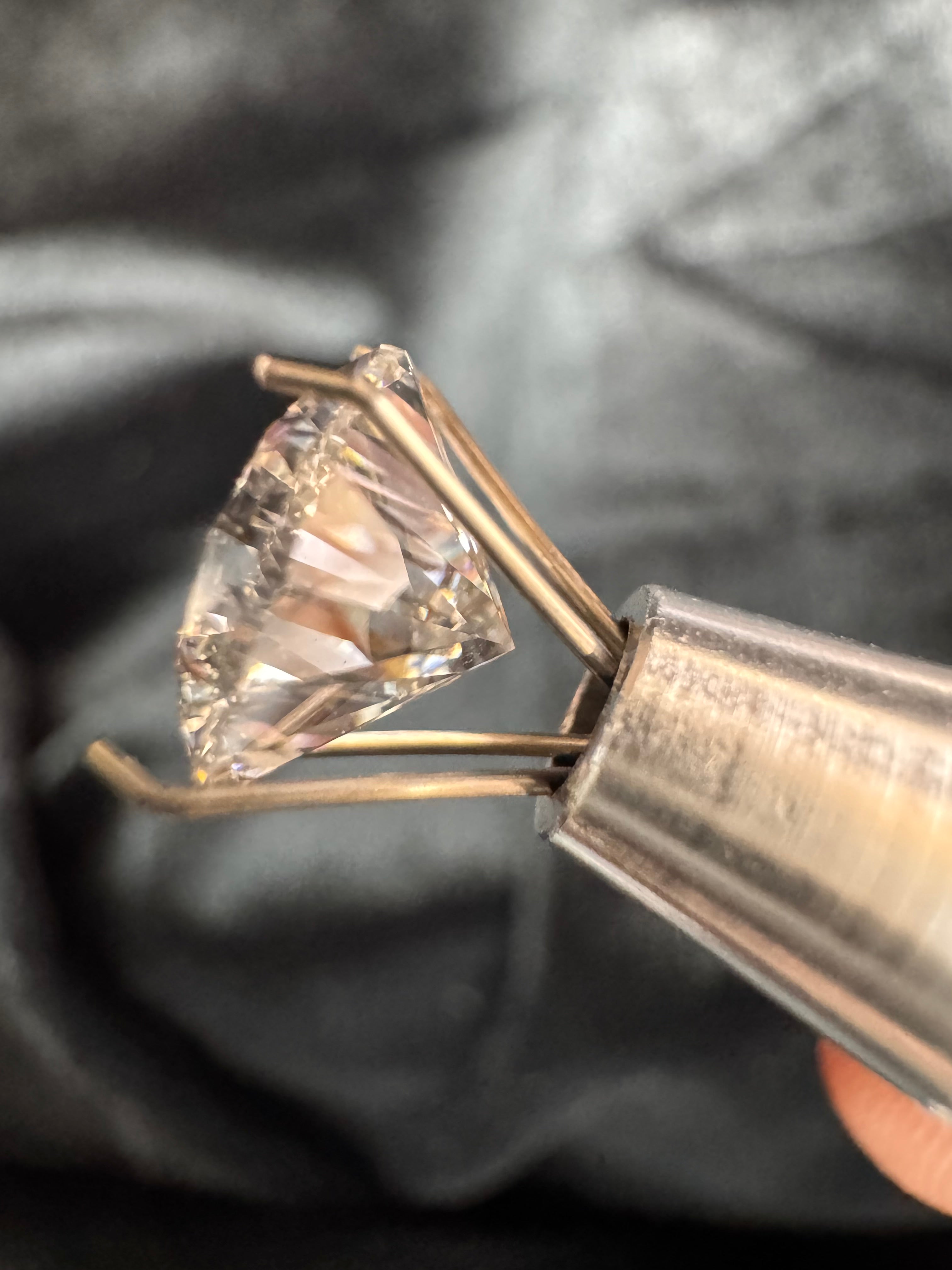 4.35 ct Pear Cut IGI Certified Lab Diamond