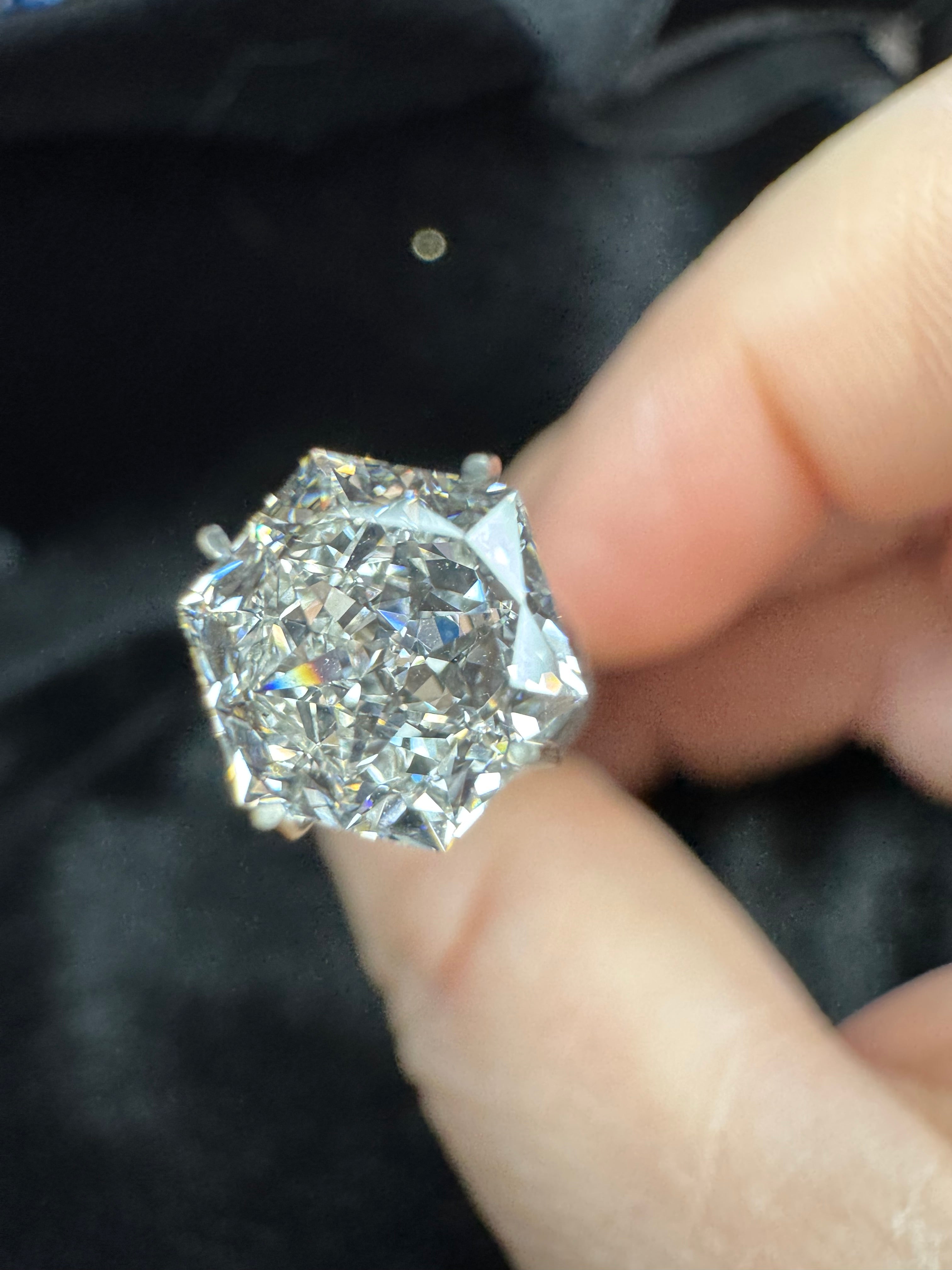2.01 ct Hexagonal Cut IGI Certified Lab Diamond