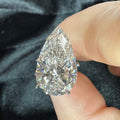 4.35 ct Pear Cut IGI Certified Lab Diamond