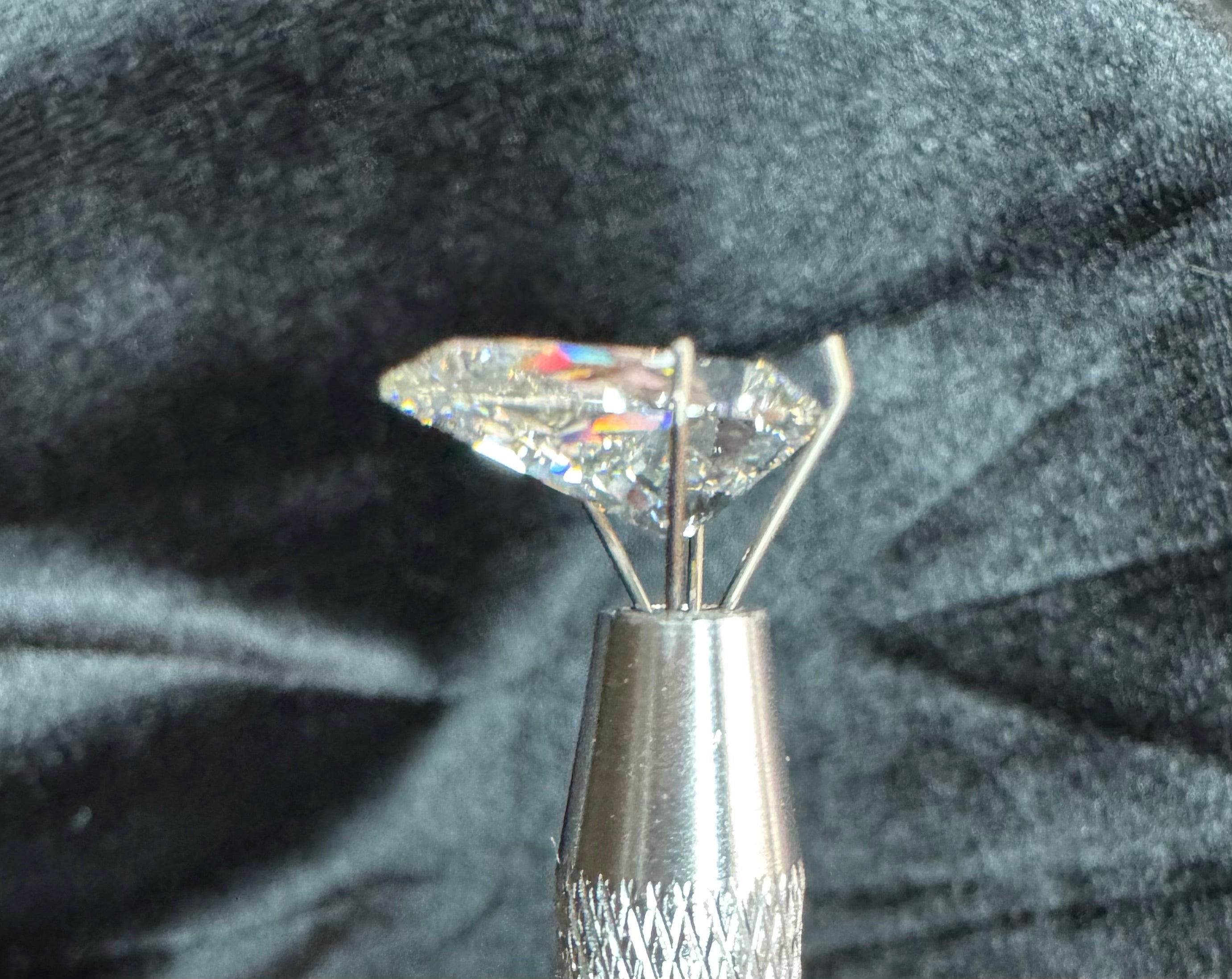 3.37 ct Pear Cut IGI Certified Lab Diamond