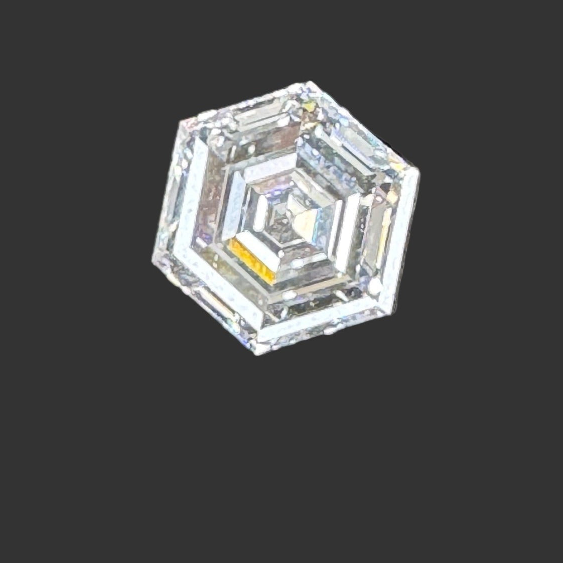 Personal Collection- Hexagonal Cut 2.09ct G VS1 Lab grown Diamond