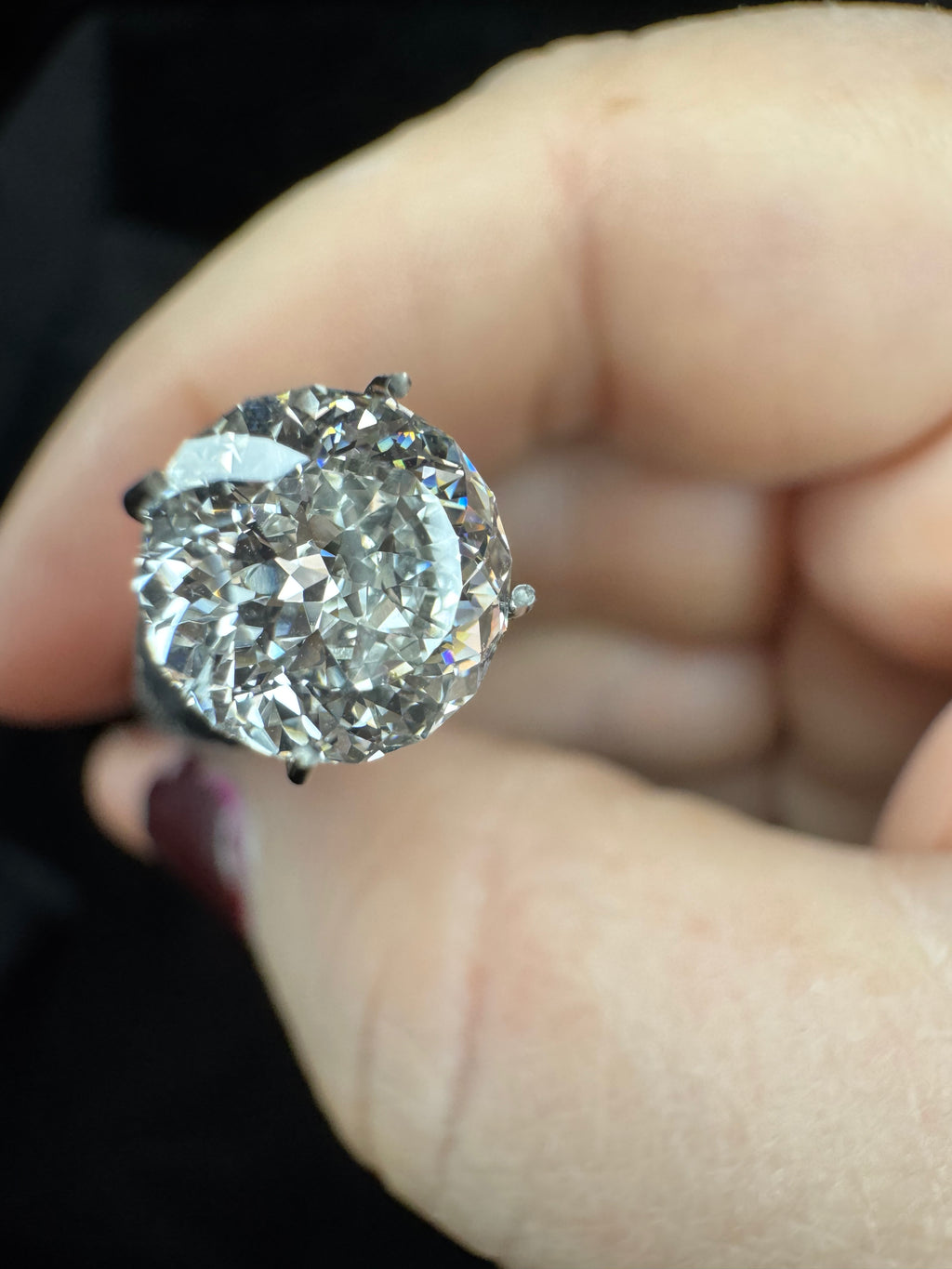 2.03 ct Portuguese Cut IGI Certified Lab Diamond