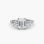 Three-Stone with Pavé Band 3
