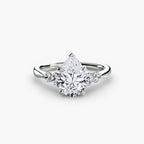 Solitaire with Shoulder Accents 2