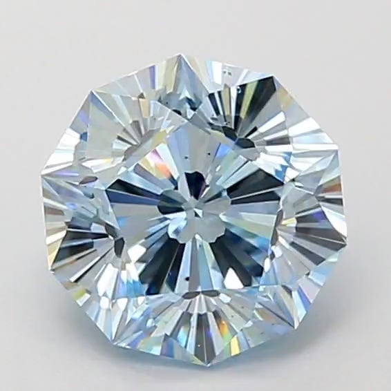 1.52 ct Deca-Floral Cut IGI Certified Lab Diamond